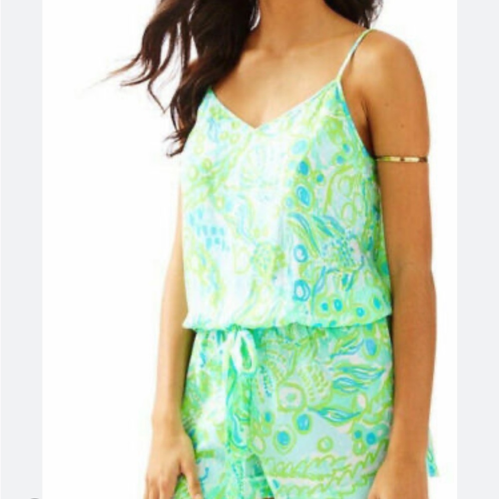 Womens Lilly Pulitzer Deanna Romper size XXS